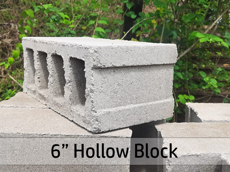 6" Hollow Block