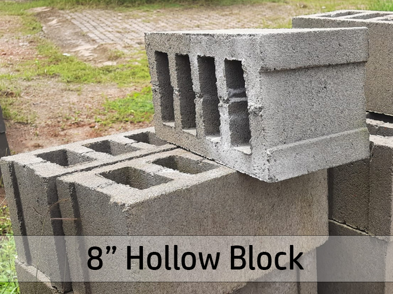 8" Hollow Block